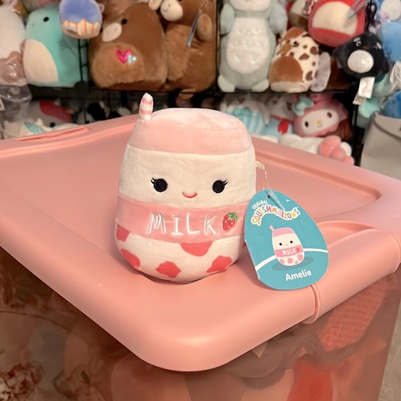 Other - Amelie strawberry milk squishmallows